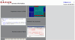 Desktop Screenshot of gaxan.com